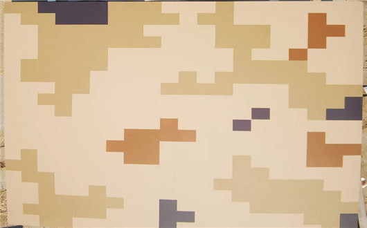 宝坻荒漠迷彩漆喷涂